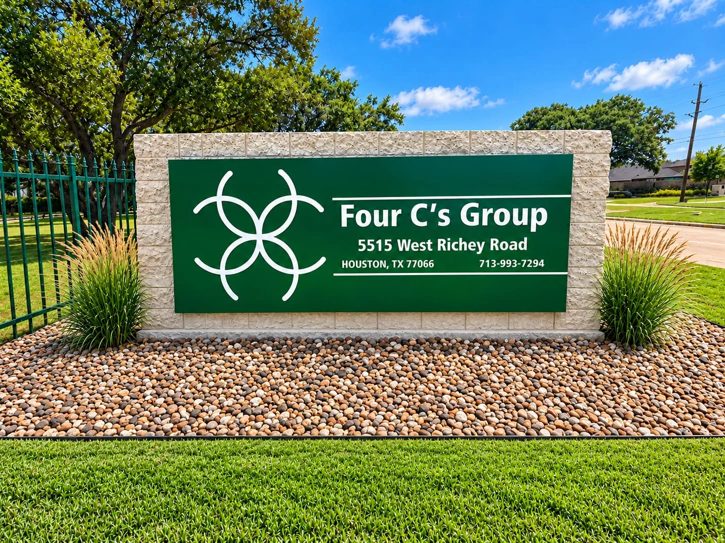 Four C’s Group Monument Sign