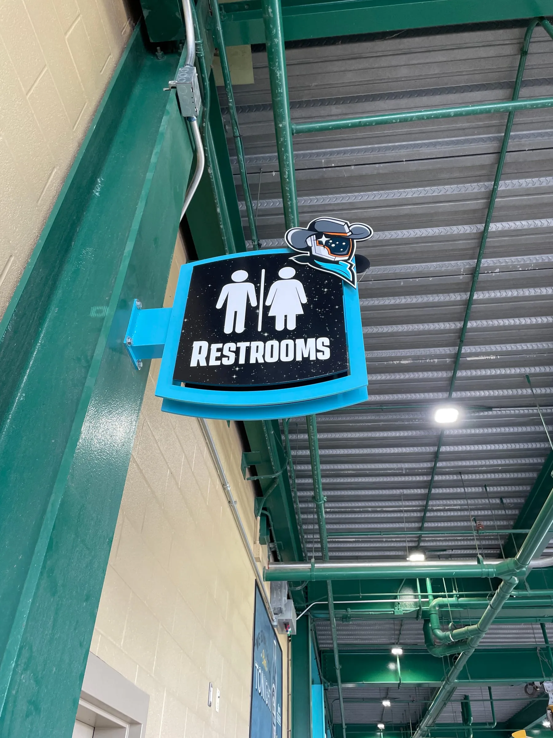 SPACE COWBOYS RESTROOM